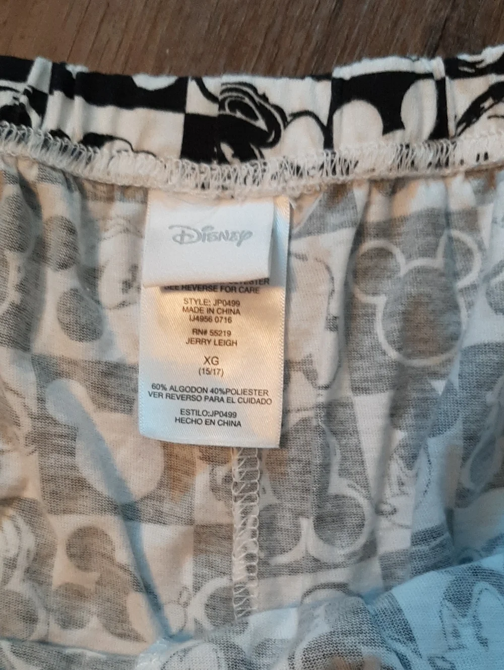 DISNEY MICKEY MOUSE PAJAMA/LOUNGE PANTS - Picture 4 of 5